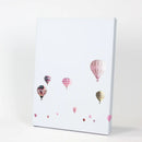Pink Air Balloons Print. Kid's Room Wall Art by Wall Art Set