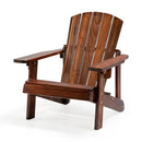 Kid's Adirondack Chair with High Backrest and Arm Rest by LJGDeals