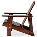 Kid's Adirondack Chair with High Backrest and Arm Rest by LJGDeals