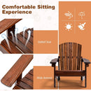 Kid's Adirondack Chair with High Backrest and Arm Rest by LJGDeals
