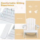 Kid's Adirondack Chair with High Backrest and Arm Rest by LJGDeals