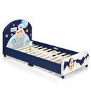 Kids Upholstered Platform Bed with Headboard and Footboard by LJGDeals