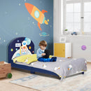 Kids Upholstered Platform Bed with Headboard and Footboard by LJGDeals