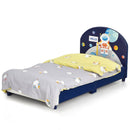Kids Upholstered Platform Bed with Headboard and Footboard by LJGDeals