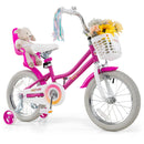 Kids Bike 16 Inch with Training Wheels and 2 Brake System for 4-7 Years Old by GBruno Store