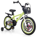 14 Inch Kids Bike Adjustable with Detachable Training Wheels for 3-5 Years Old-14 inches by LJGDeals