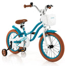 16 Inch Kids Bike with Training Wheels and Front Handbrake
