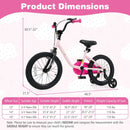 Kids Bike for 3-7 Years Old Boys and Girls 12/14/16-Inch Children Bicycle by LJGDeals