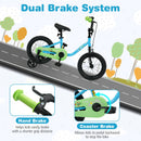 Kids Bike for 3-7 Years Old Boys and Girls 12/14/16-Inch Children Bicycle Blue