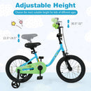 Kids Bike for 3-7 Years Old Boys and Girls 12/14/16-Inch Children Bicycle Blue
