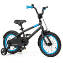 Kids Bike with Adjustable Handlebar and Saddle Black by LJGDeals