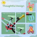 Kids Bike with Adjustable Handlebar and Saddle Blue-14 inches