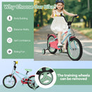 Kids Bike with Adjustable Handlebar and Saddle Blue-16 inches