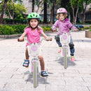 14 Inch Kid's Bike with Removable Training Wheels and Basket-Purple by LJGDeals
