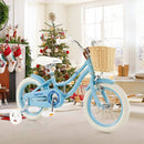 14-Inch Kids Bike with Training Wheels and Adjustable Handlebar Seat by LJGDeals