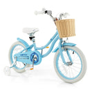 16-Inch Kids Bike with Training Wheels and Adjustable Handlebar Seat by LJGDeals