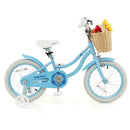 16-Inch Kids Bike with Training Wheels and Adjustable Handlebar Seat by LJGDeals
