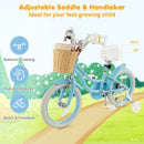 16-Inch Kids Bike with Training Wheels and Adjustable Handlebar Seat by LJGDeals