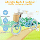 14-Inch Kids Bike with Training Wheels and Adjustable Handlebar Seat by LJGDeals