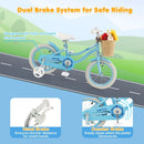 14-Inch Kids Bike with Training Wheels and Adjustable Handlebar Seat by LJGDeals