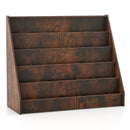 5-Tier Kids Bookshelf with Deep Compartments and Stable Baby Book Case by LJGDeals