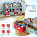 Kids Bookshelf with Open Compartment for Toddlers 3+ Years Old by LJGDeals
