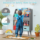 Kids Bookshelf with Open Compartment for Toddlers 3+ Years Old by LJGDeals