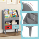Kids Bookshelf with Open Compartment for Toddlers 3+ Years Old by LJGDeals