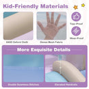 Kids Bounce House with Slide and Basketball Rim Bouncy Castle for Party with 480W Blower by LJGDeals