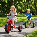 Kids Carbon Steel Bike with 15-Inch Inflatable Tires