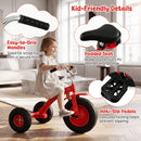 Kids Carbon Steel Bike with 15-Inch Inflatable Tires