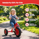 Kids Carbon Steel Bike with 15-Inch Inflatable Tires