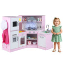 Kids Corner Pretend Kitchen Playset with Separated Washing Basin by LJGDeals