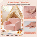 Kids Couch Portable Toddler Sofa with Anti-slip Base by LJGDeals