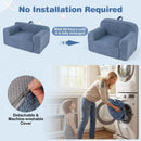 Kids Couch Portable Toddler Sofa with Anti-slip Base by LJGDeals