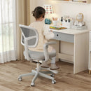Kids Desk Chair Children Study Chair with Adjustable Height Armrest and Footrest by LJGDeals