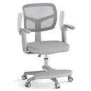 Kids Desk Chair Children Study Chair with Adjustable Height Armrest and Footrest by LJGDeals