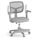 Kids Desk Chair Children Study Chair with Adjustable Height Armrest and Footrest