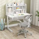 Kids Desk Chair Children Study Chair with Adjustable Height Armrest and Footrest by LJGDeals