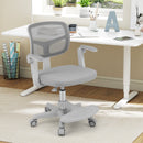 Kids Desk Chair Children Study Chair with Adjustable Height Armrest and Footrest