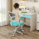 Kids Desk Chair Children Study Chair with Adjustable Height Armrest and Footrest by LJGDeals