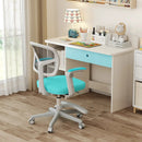Kids Desk Chair Children Study Chair with Adjustable Height Armrest and Footrest by LJGDeals