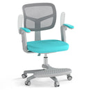 Kids Desk Chair Children Study Chair with Adjustable Height Armrest and Footrest