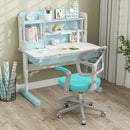 Kids Desk Chair Children Study Chair with Adjustable Height Armrest and Footrest by LJGDeals