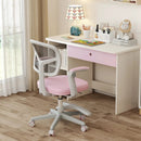 Kids Desk Chair Children Study Chair with Adjustable Height Armrest and Footrest by LJGDeals