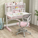 Kids Desk Chair Children Study Chair with Adjustable Height Armrest and Footrest by LJGDeals