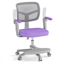 Kids Desk Chair Children Study Chair with Adjustable Height Armrest and Footrest by LJGDeals