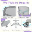 Kids Desk Chair Children Study Chair with Adjustable Height Armrest and Footrest by LJGDeals