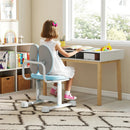 Kids Desk Chair Children Study Chair with Double Back Support and Adjustable Height by LJGDeals