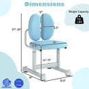 Kids Desk Chair Children Study Chair with Double Back Support and Adjustable Height by LJGDeals
